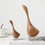 Nordic Wooden Goose Figurines