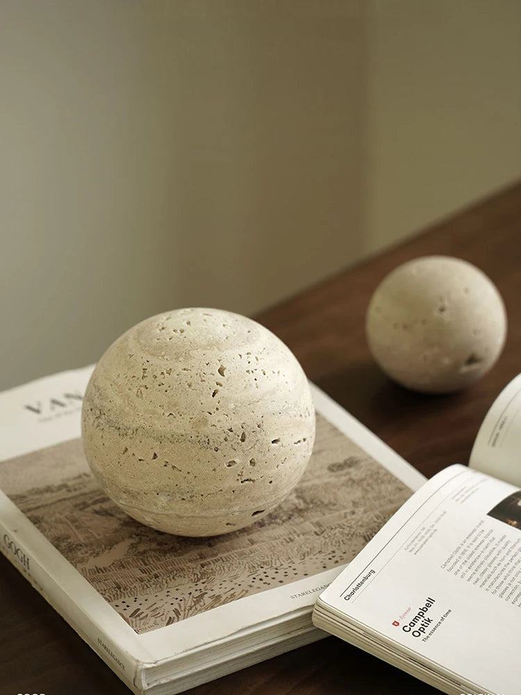 Natural Stone Marble Decorative Sphere