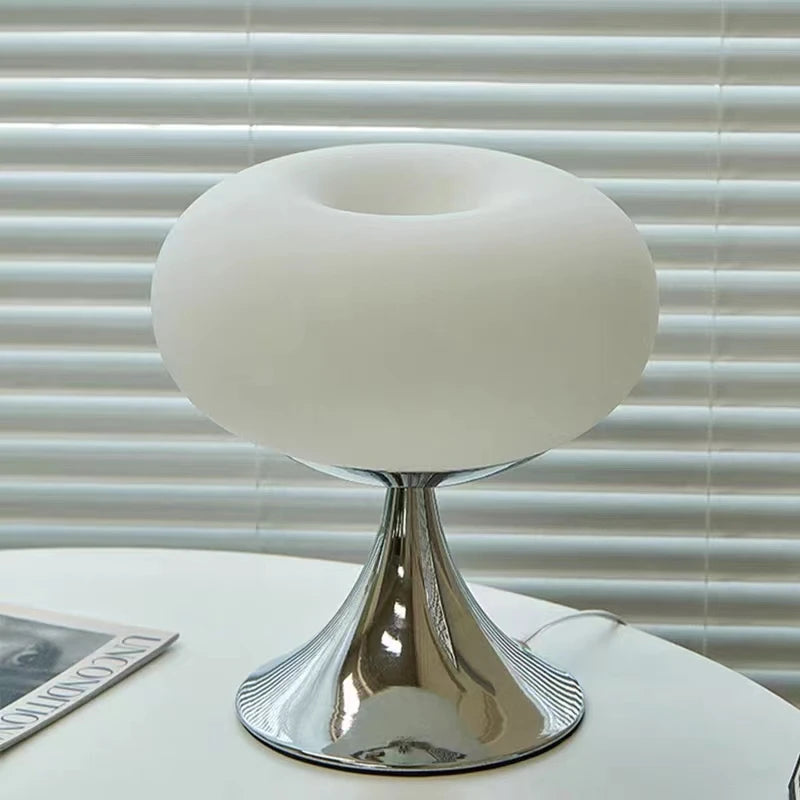 Apple Vintage Glass Table Lamp