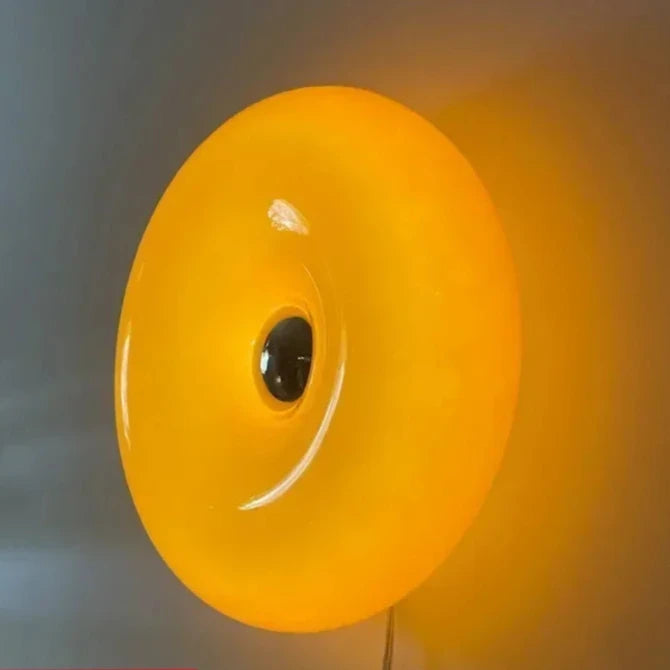 Nordic LED Donut Glass Wall Light