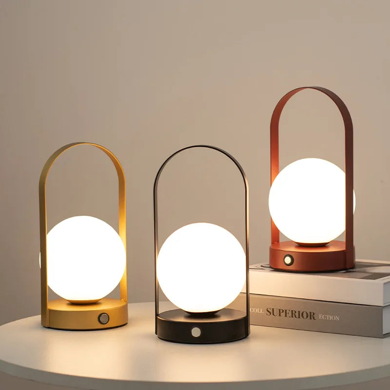 Modern LED Lantern Table Lamp