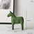 Colourful Wooden Horse Statue Home Decor