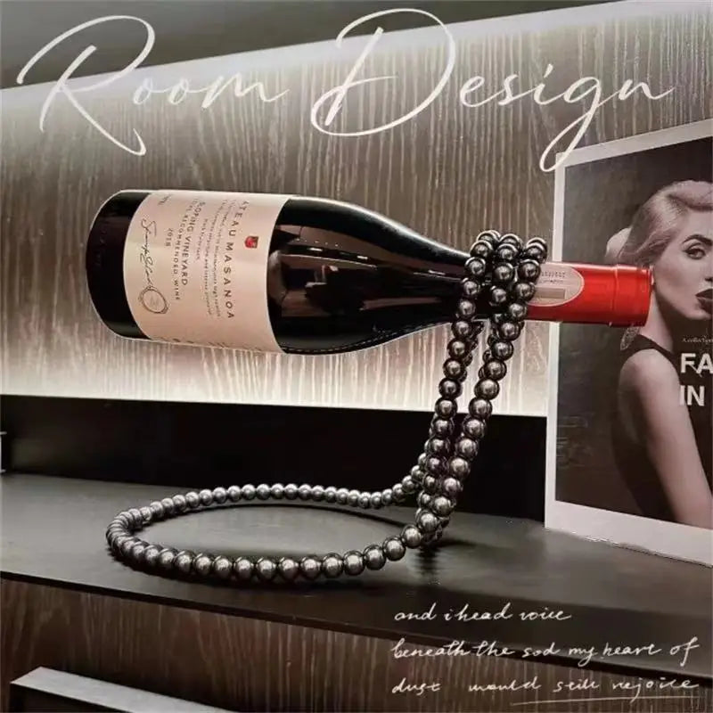 Luxury Pearl Wine Bottle Holder