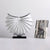 Abstract Fan Shaped Metal Sculpture