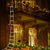 LED Christmas Ladder Lights with Santa Claus