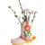 Ceramic Cowboy Boot Flower Vase