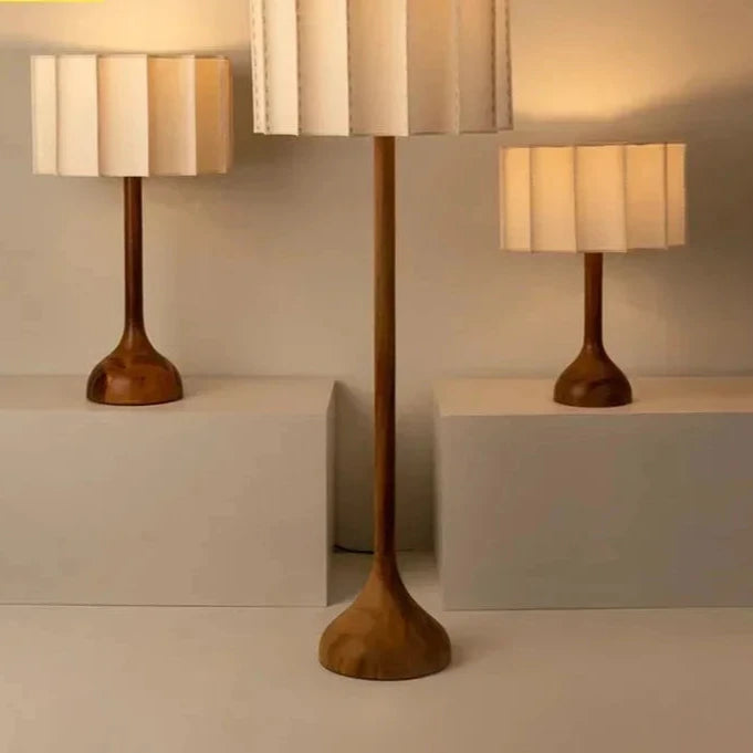 Solid Wood Table Lamp