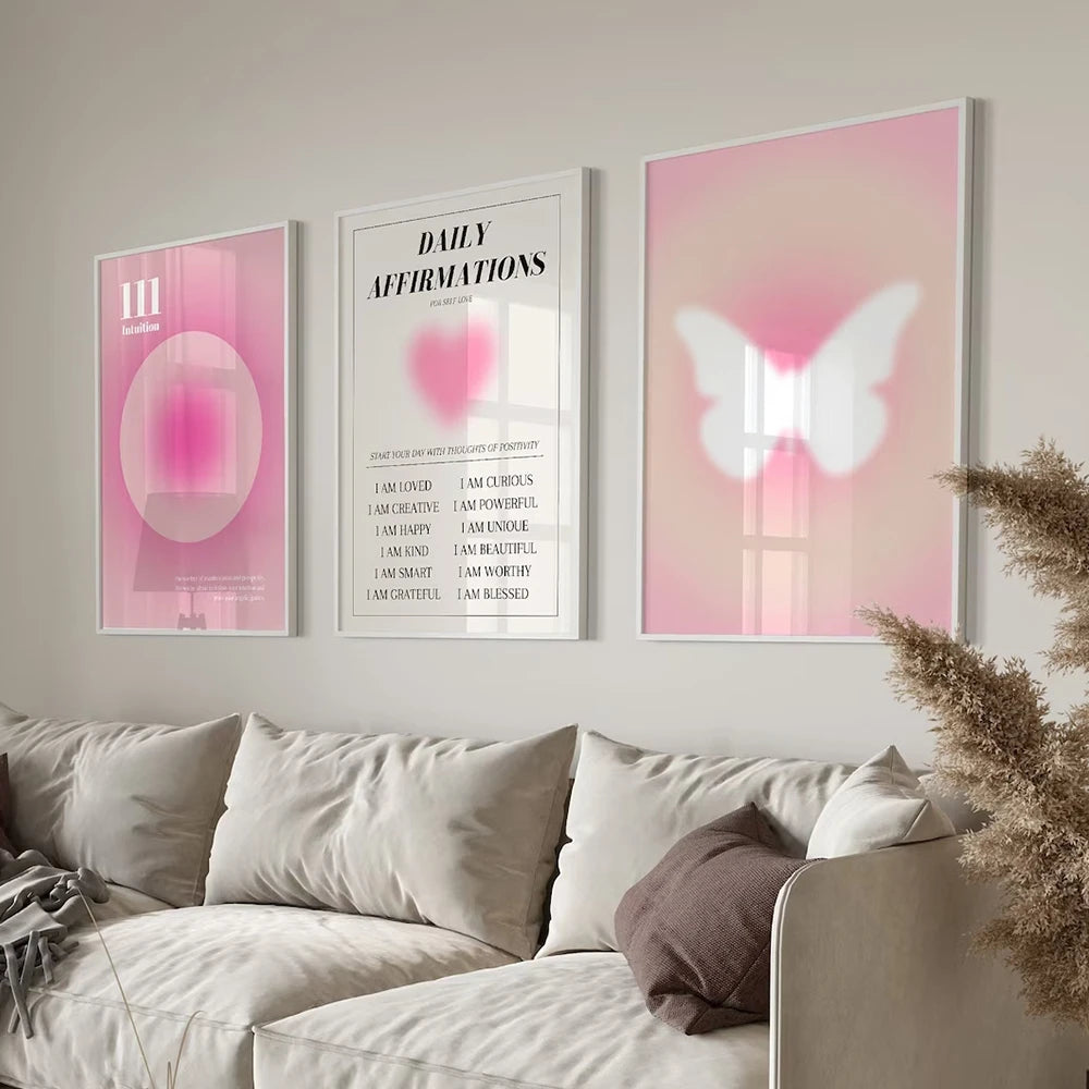 Aura Angel Numbers Wall Art