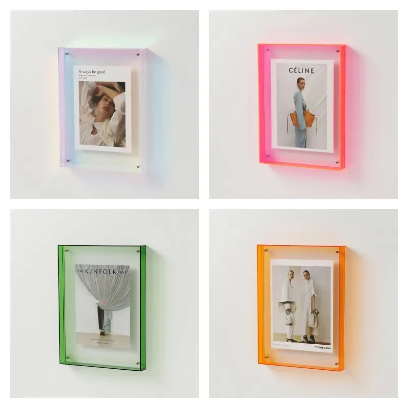 Double Sided Acrylic Photo Frame