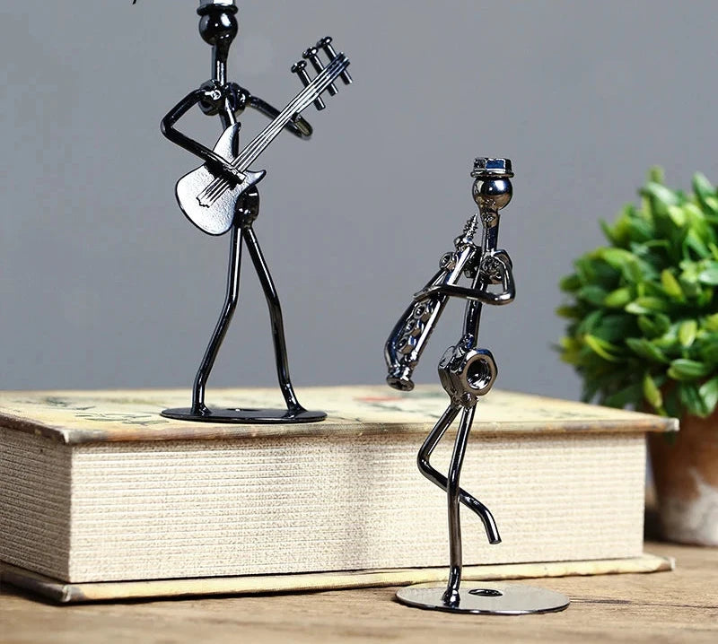 Metal Musician Figurines