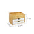 Bamboo Cosmetic and Jewelry Organizer