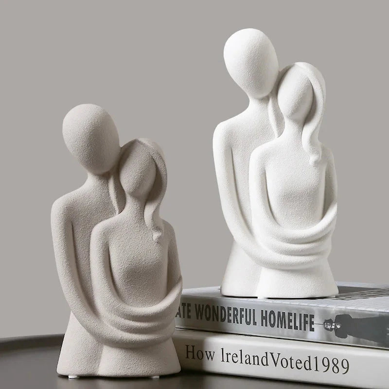 Nordic Abstract Couple Sculpture