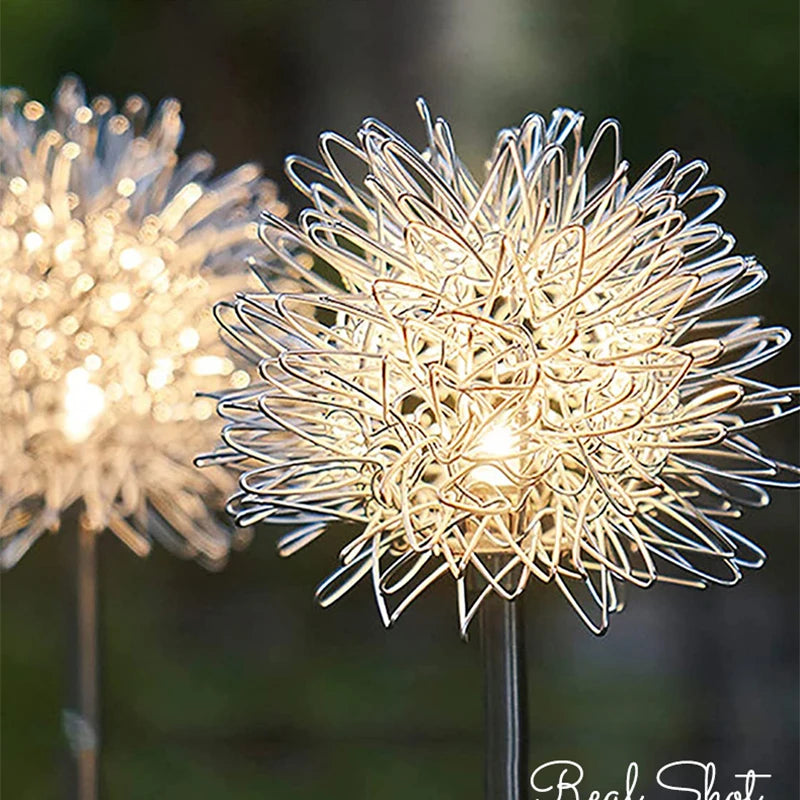 LED Solar Dandelion Flower Ball Lights