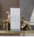 Modern Gold Couple Reading Statue Set