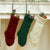 Cable Knit Christmas Stockings