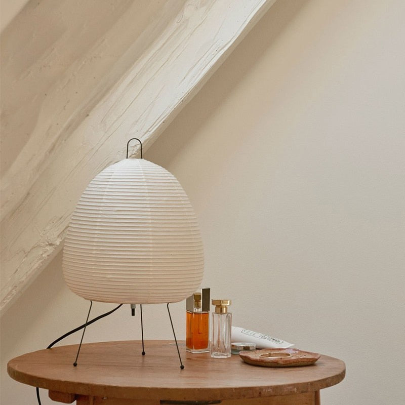 Japanese Rice Paper Table Lamp