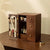 High End Wooden Makeup Storage Cabinet