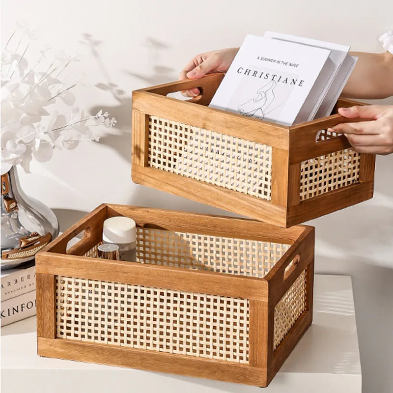 Rattan Storage Basket