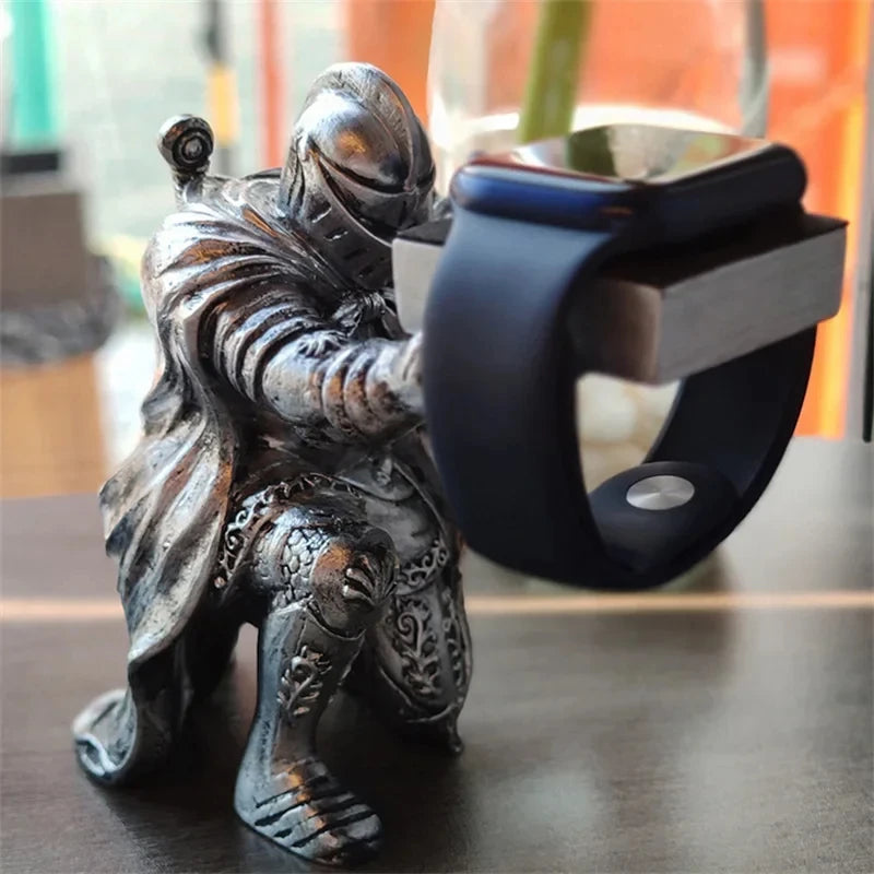 Knight Figurine Watch Holder