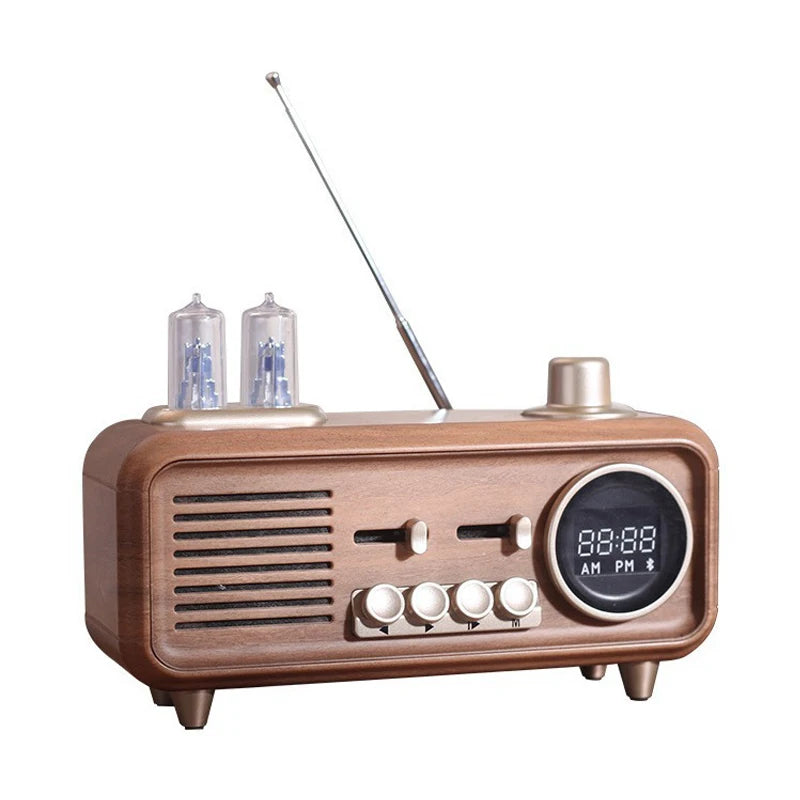 Retro Bluetooth Speaker with FM Radio