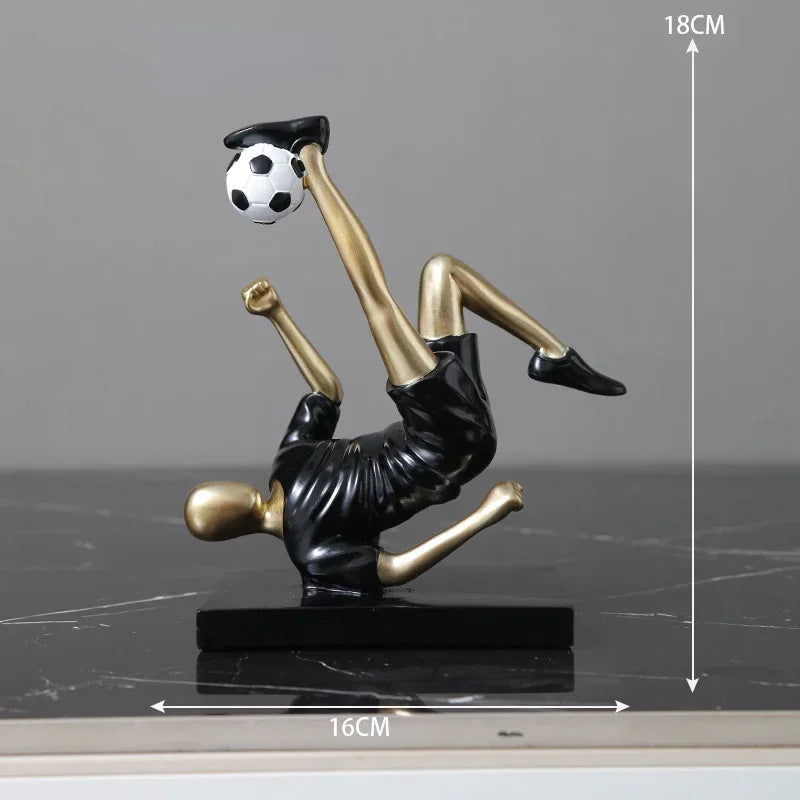 Creative Soccer Player Ornament