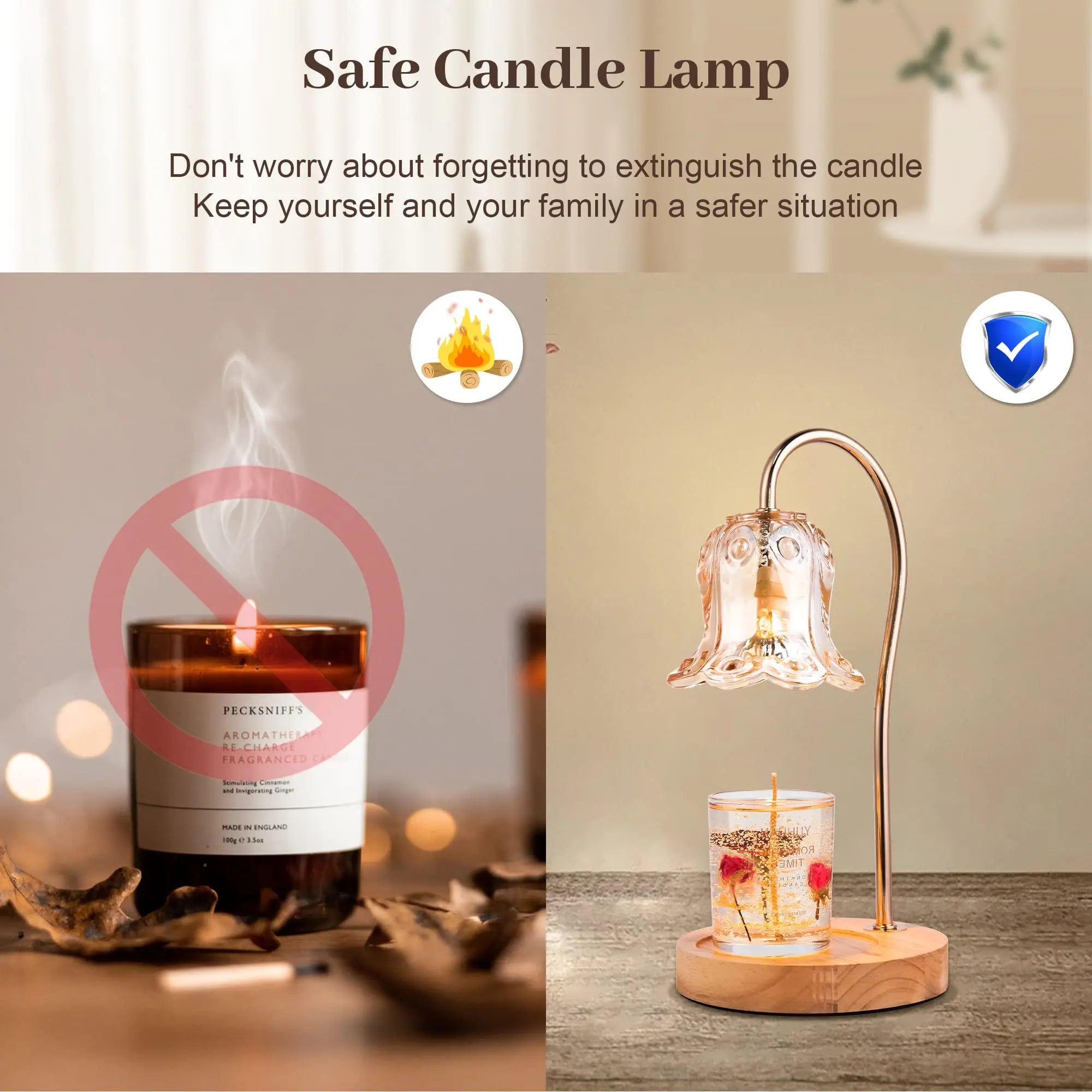 Soothing Wax Melter Candle Lamp