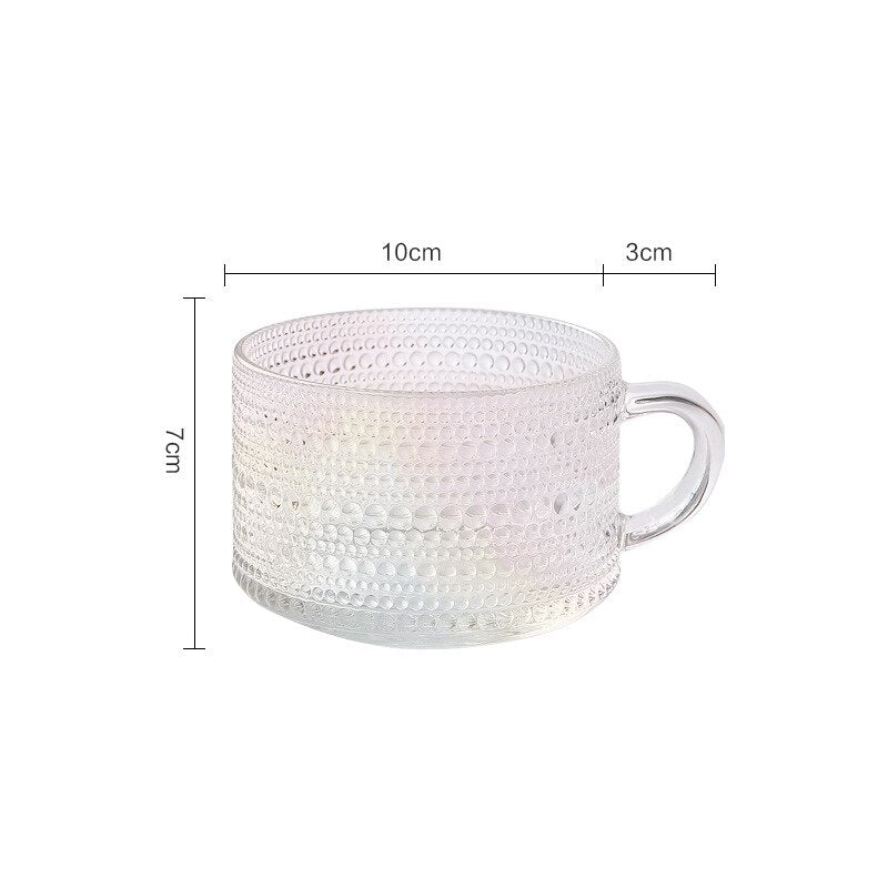 Double Wall Spiral Glass Coffee Cups - Ikorii