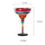 Colorful Margarita Wine Glasses