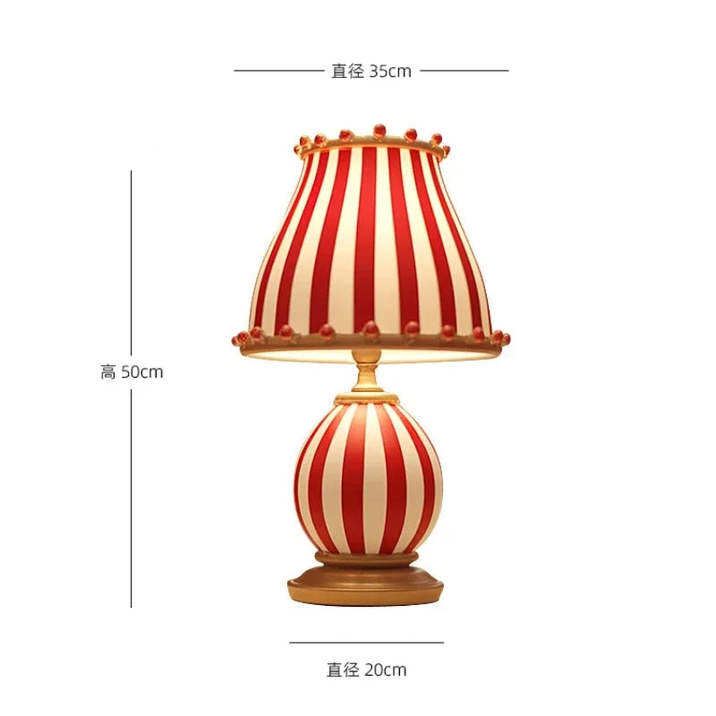 Circus Inspired LED Table Lamp