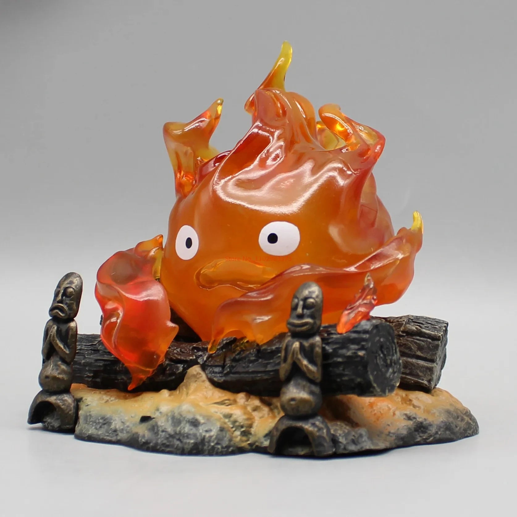 Cartoon Flame Figurine