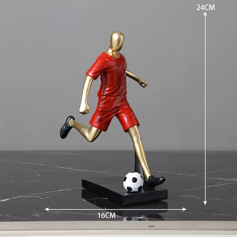 Creative Soccer Player Ornament