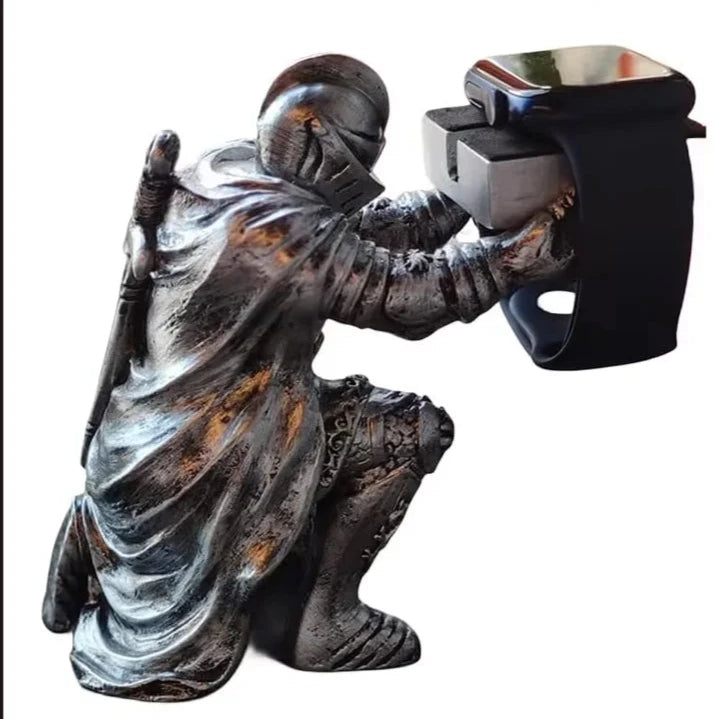 Knight Figurine Watch Holder