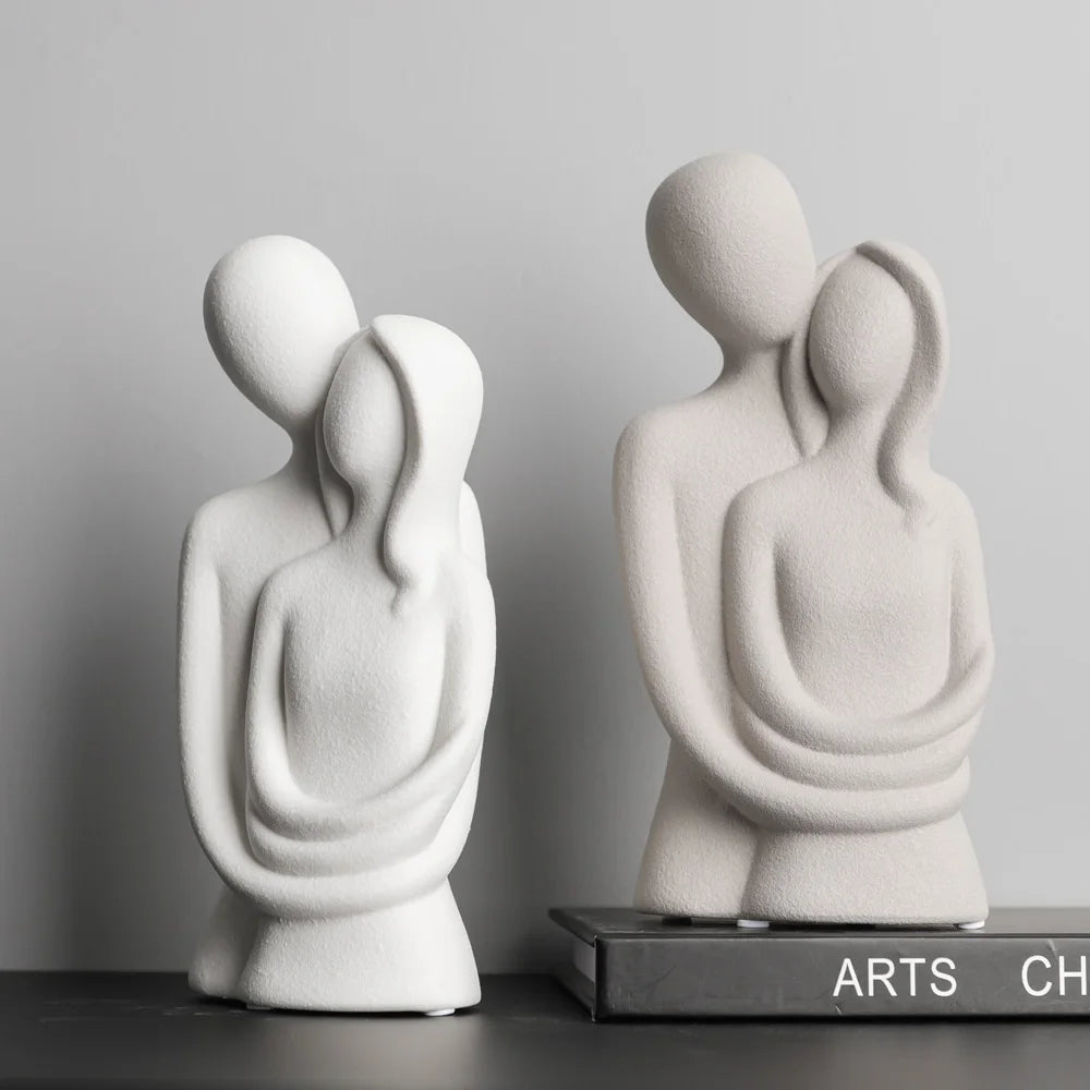 Nordic Abstract Couple Sculpture