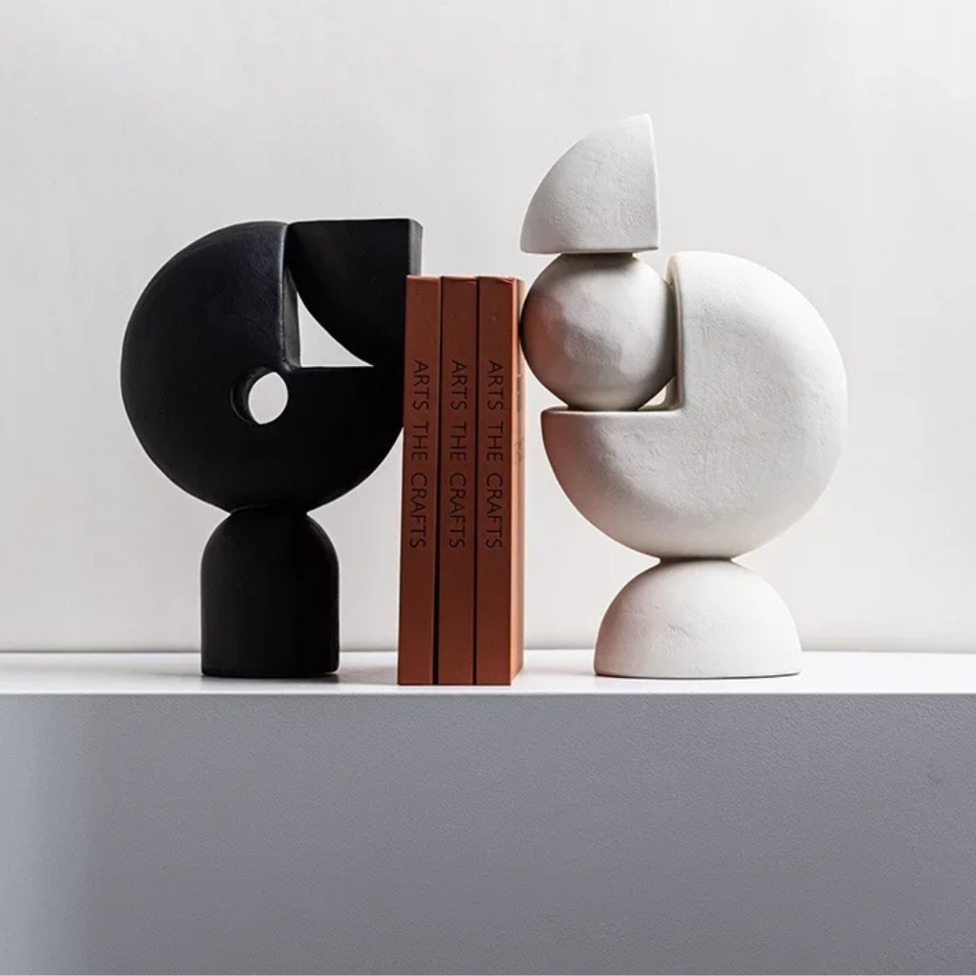 Nordic Geometric Decorative Sculpture