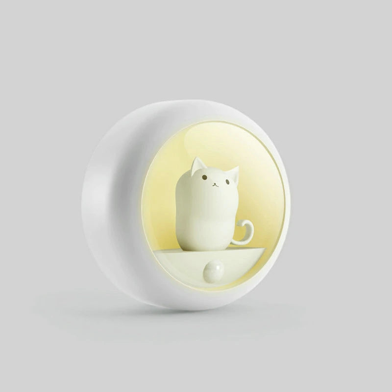 Cat Motion Sensor Night Light