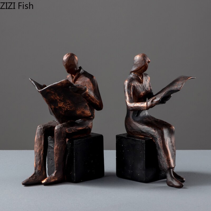 Reader Sculpture Book Stand