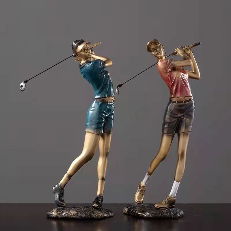 Golf Enthusiast Figurine