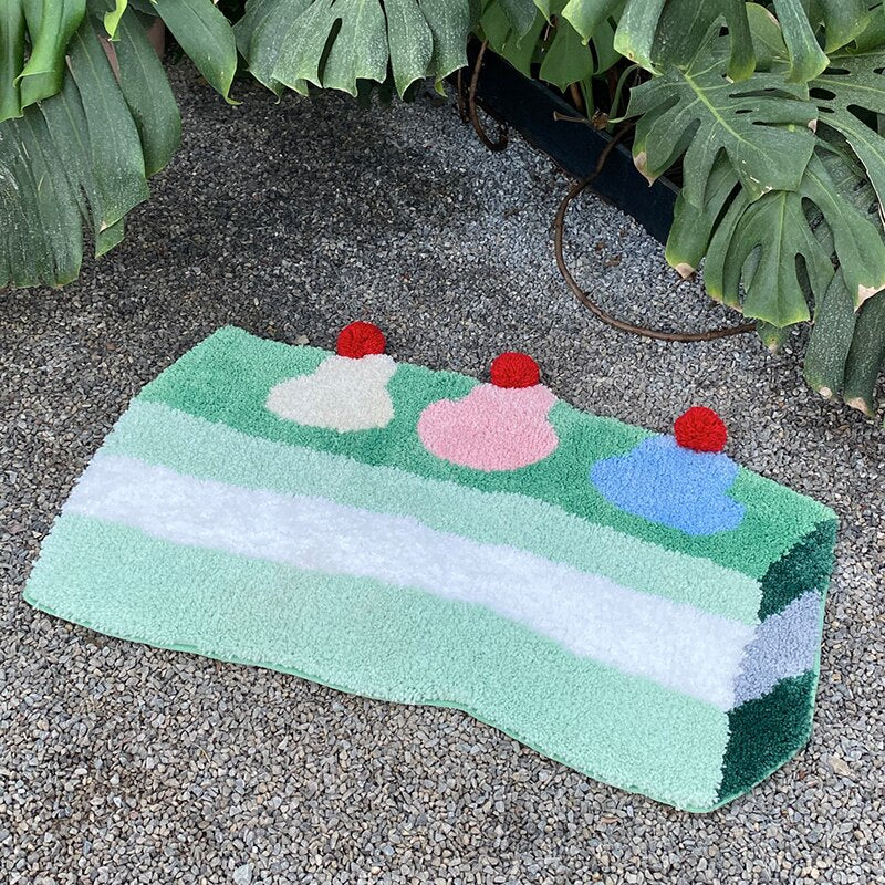 Matcha Cakes Rug