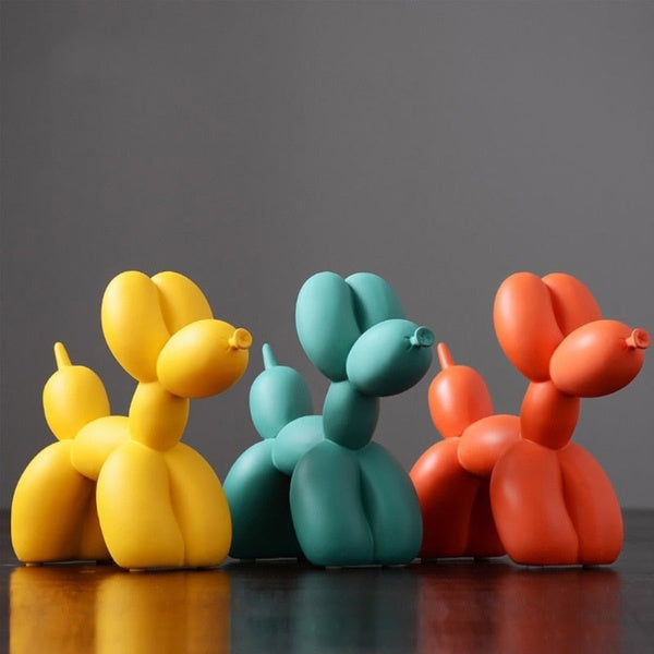 Balloon Dog Decor Figurines