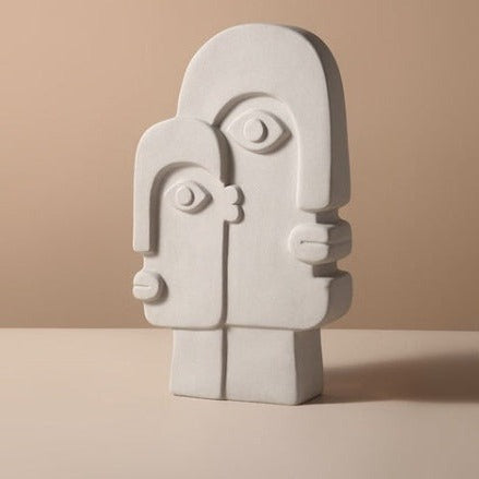 Abstract Face Vase