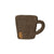 Coffee Cup Shape Wool Felt Coaster