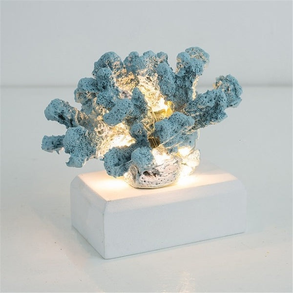 Creative Resin Coral Lamp