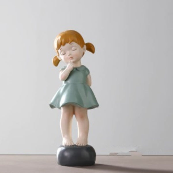 Little Girl Decorative Figurines