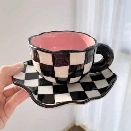 Double Wall Spiral Glass Coffee Cups - Ikorii