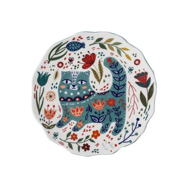 Decorative Cat Plates