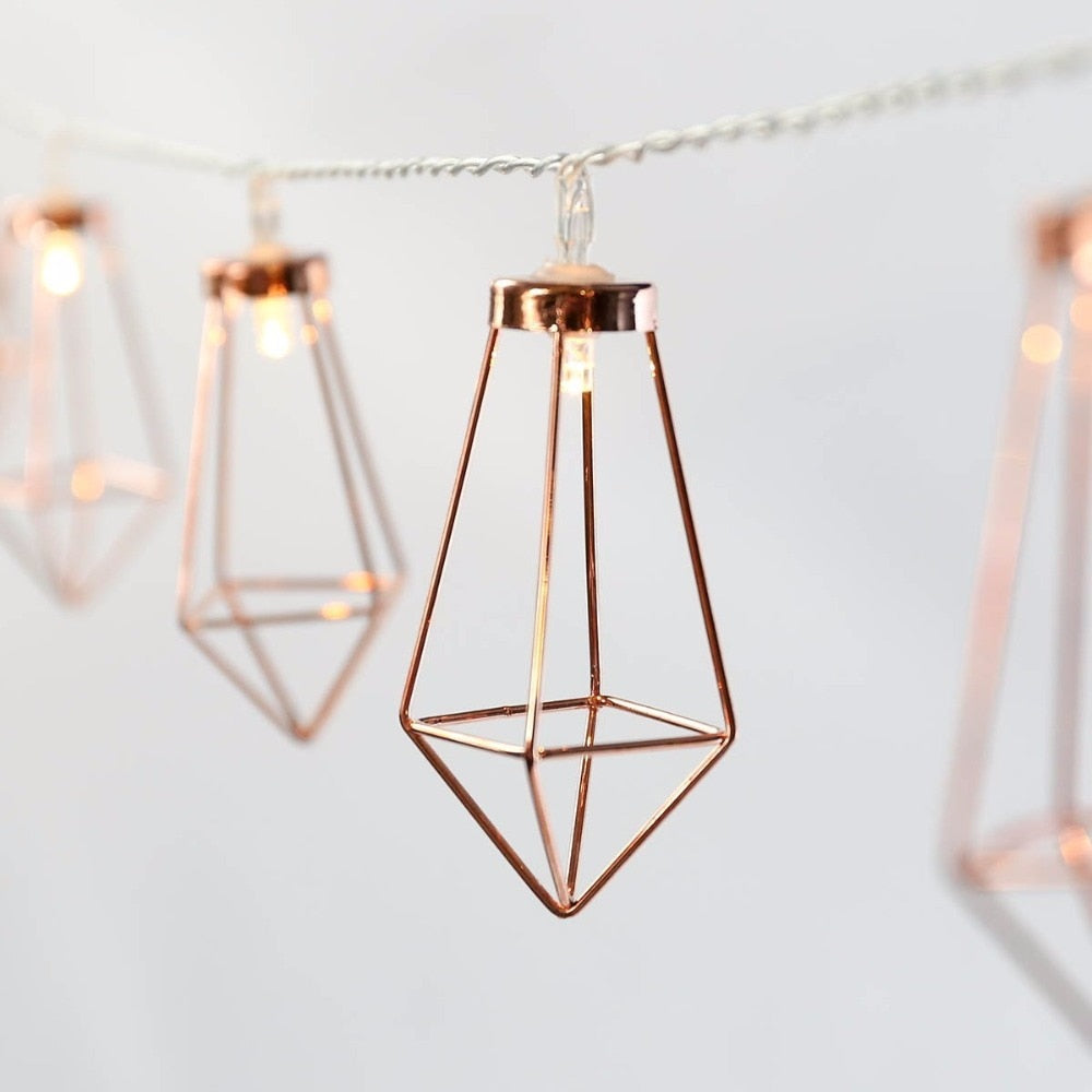 Geometric LED Fairy Lights