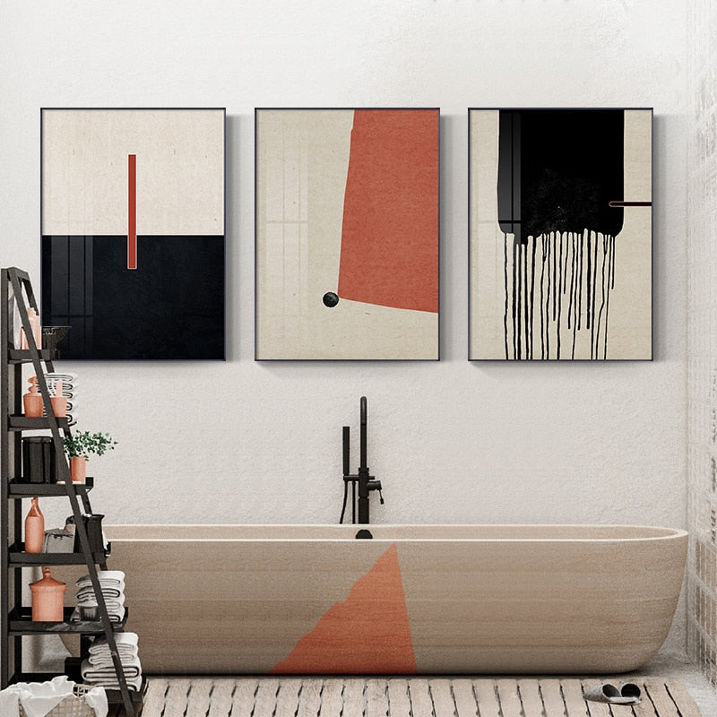 Geometric Abstract Canvas