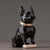 France Bull Dog Figurine