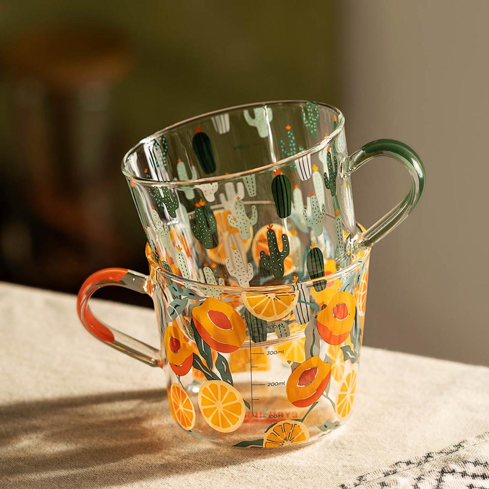 Cactus Glass Mug