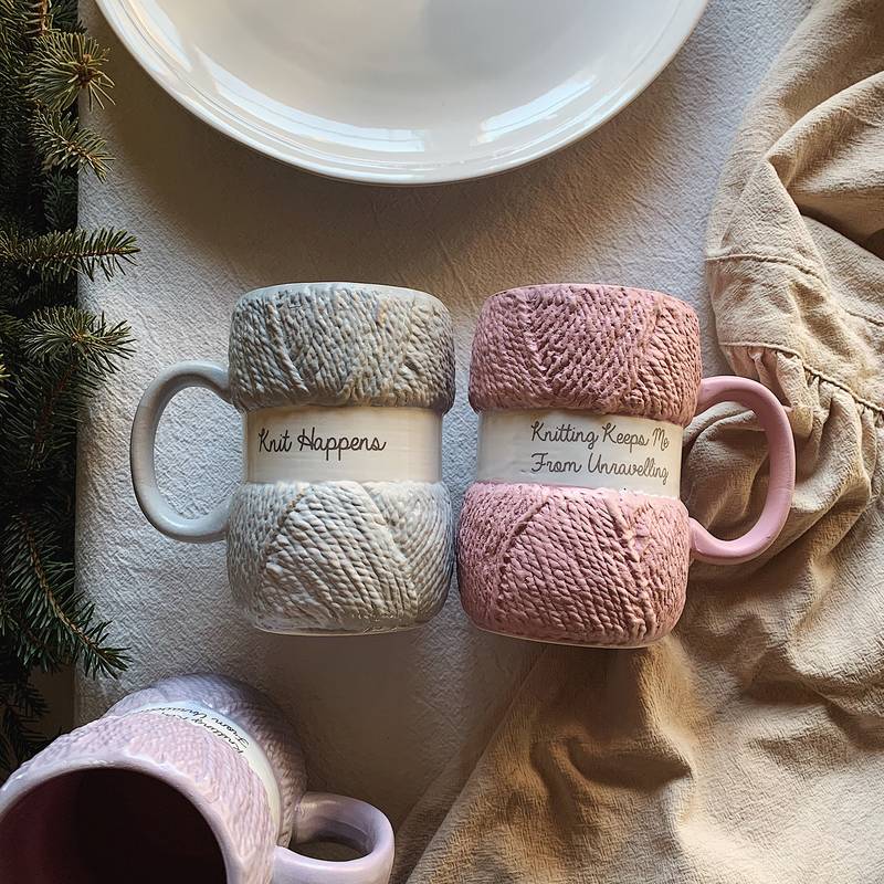 Knitting Mug